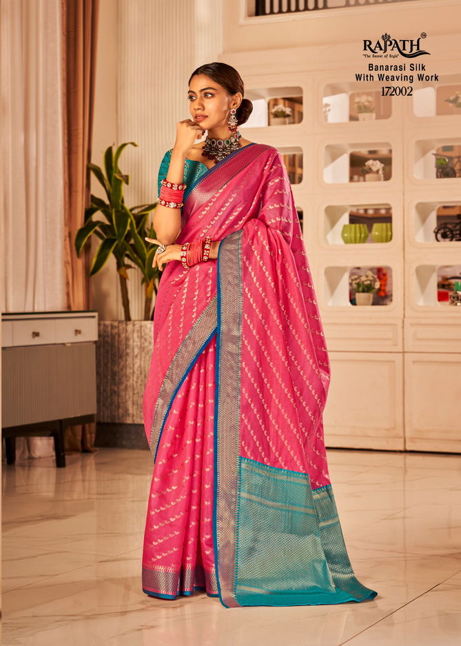 Rajpath Vaijanti Silk With Weaving Wedding Saree Catalog